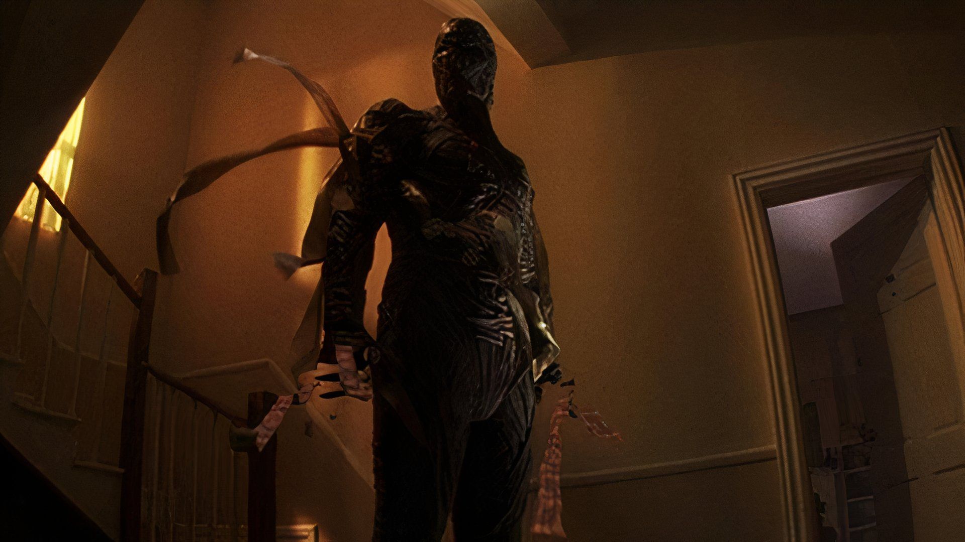 A mummy in a house in the 1998 movie Tale of the Mummy