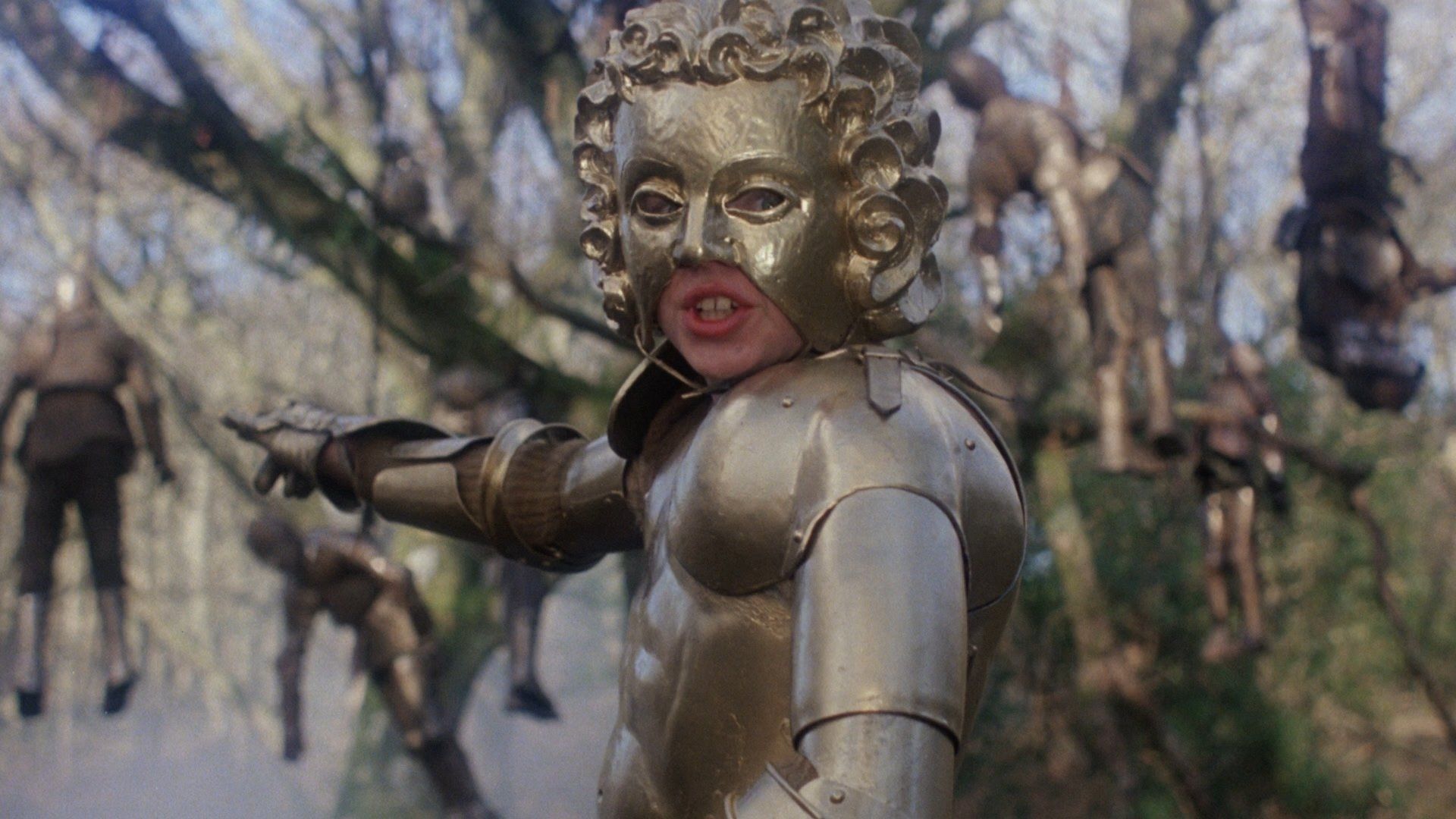 An armored warrior in Excalibur