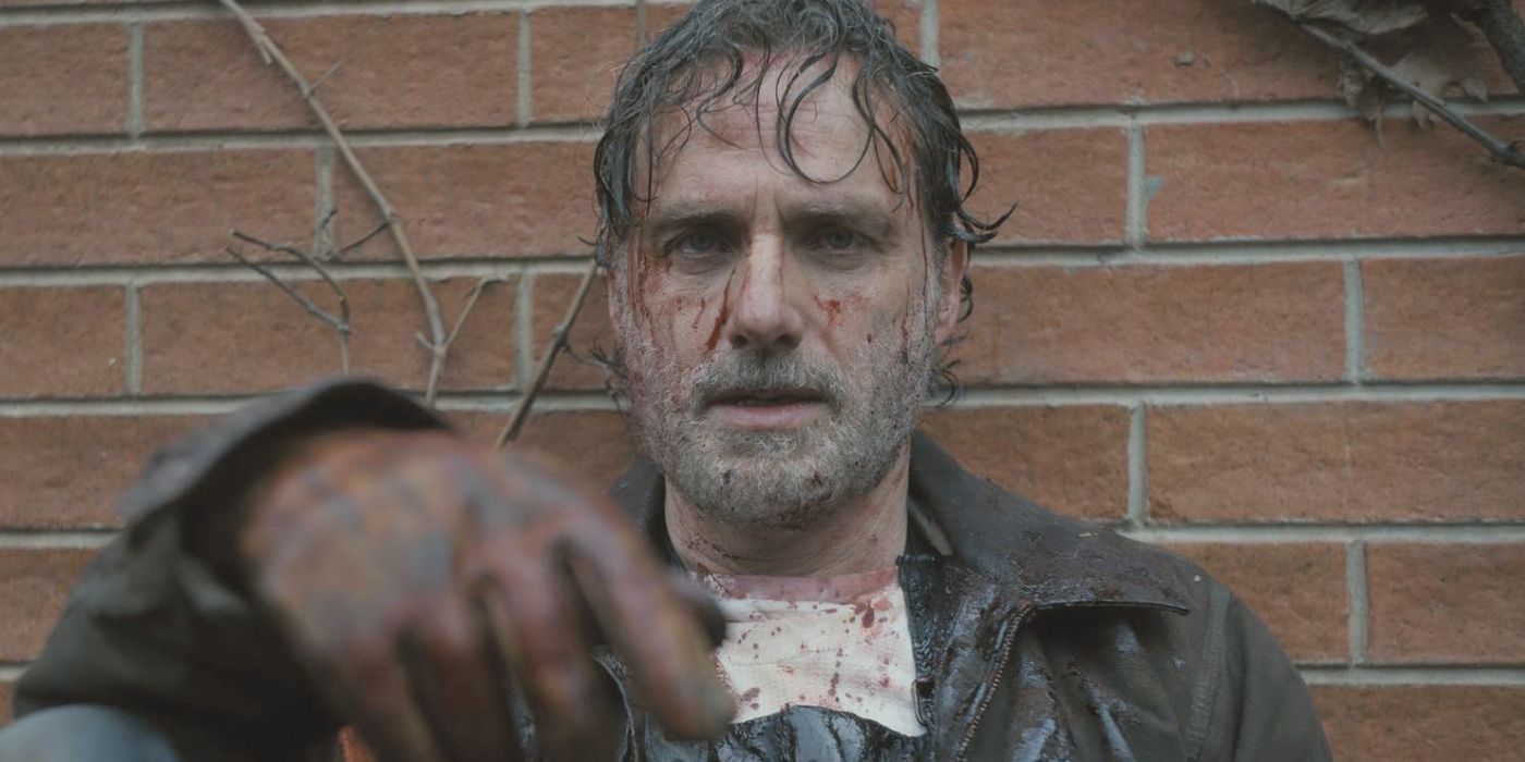 Andrew Lincoln as Rick Grimes in 'The Walking Dead The Ones Who Live'