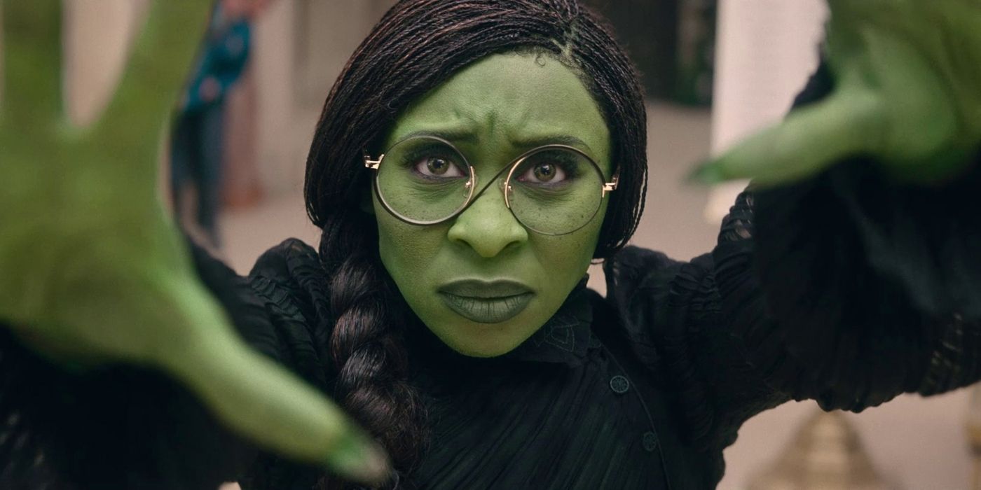 Cynthia Erivo as Elphaba Wicked