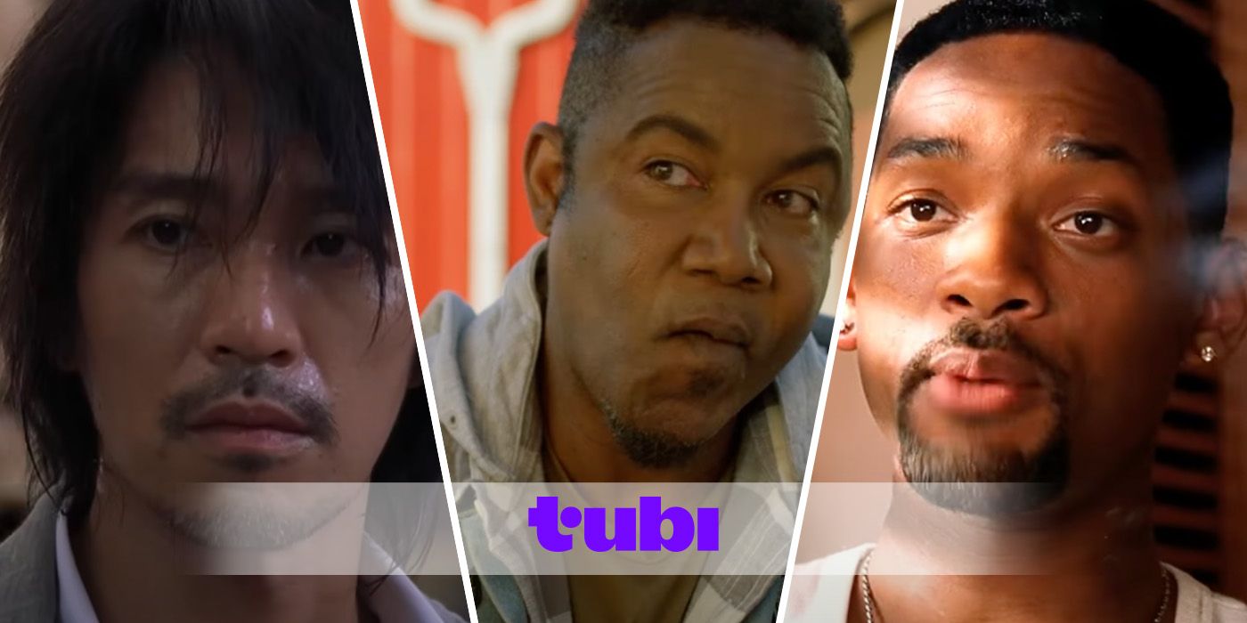 A Custom image of the Tubi logo in the center: Bad Boys II, Kung Fu Hustle, Don't Mess With Grandma