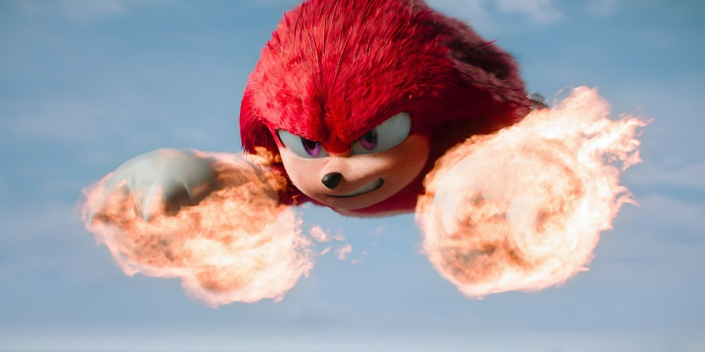 Idris Elba as Knuckles in Sonic the Hedgehog 2