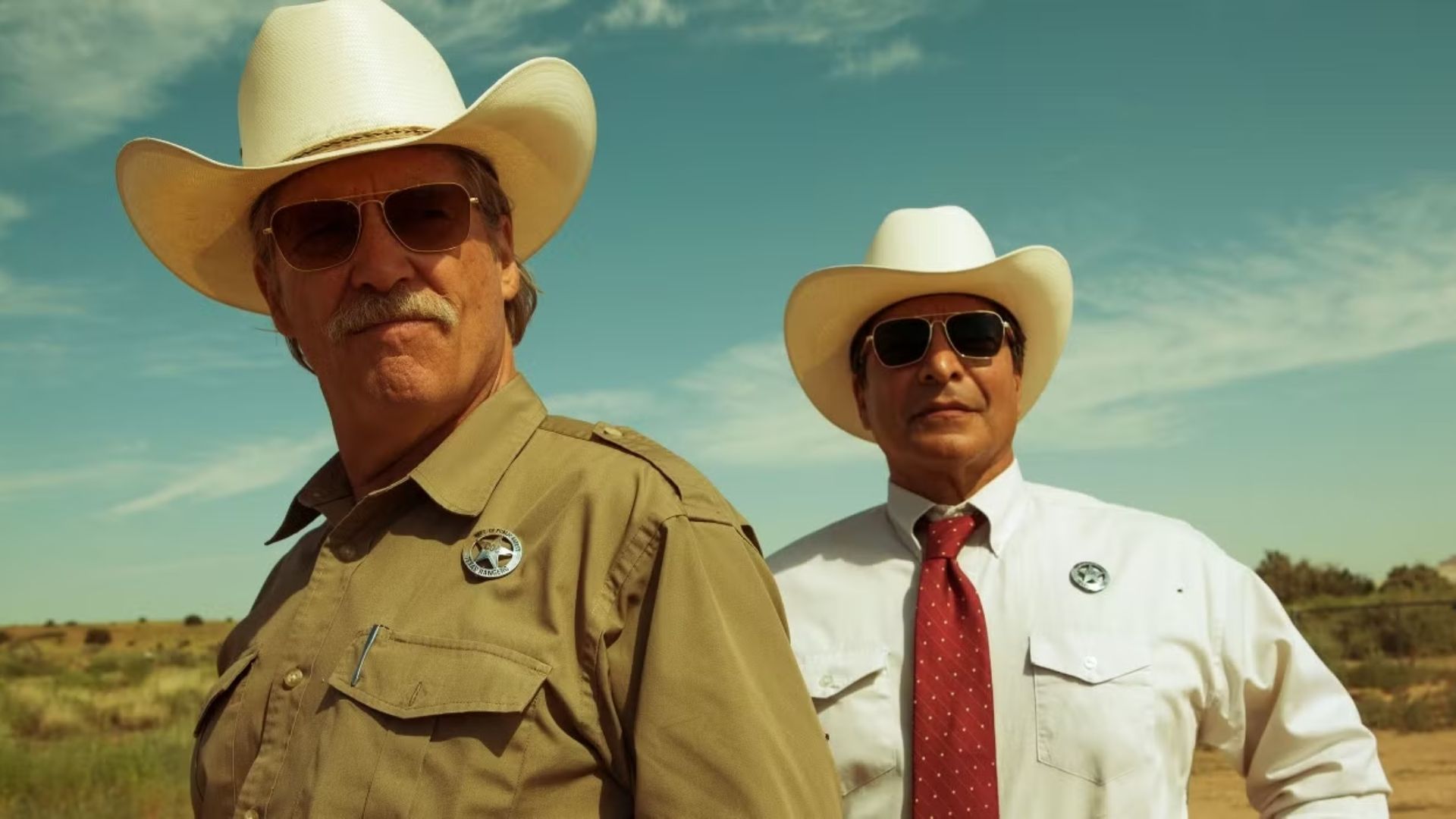 Jeff Bridges & Gil Birmingham in Hell or High Water (2016)