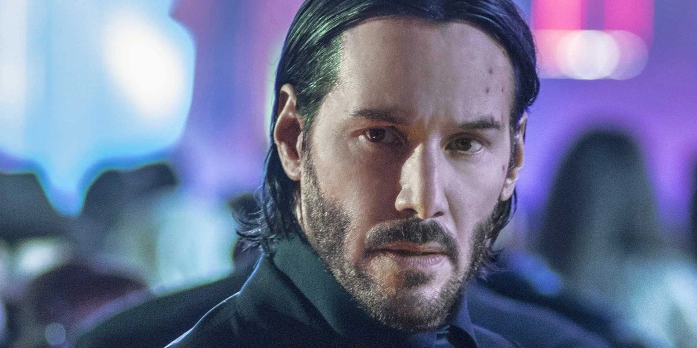 Keanu Reeves as John Wick.