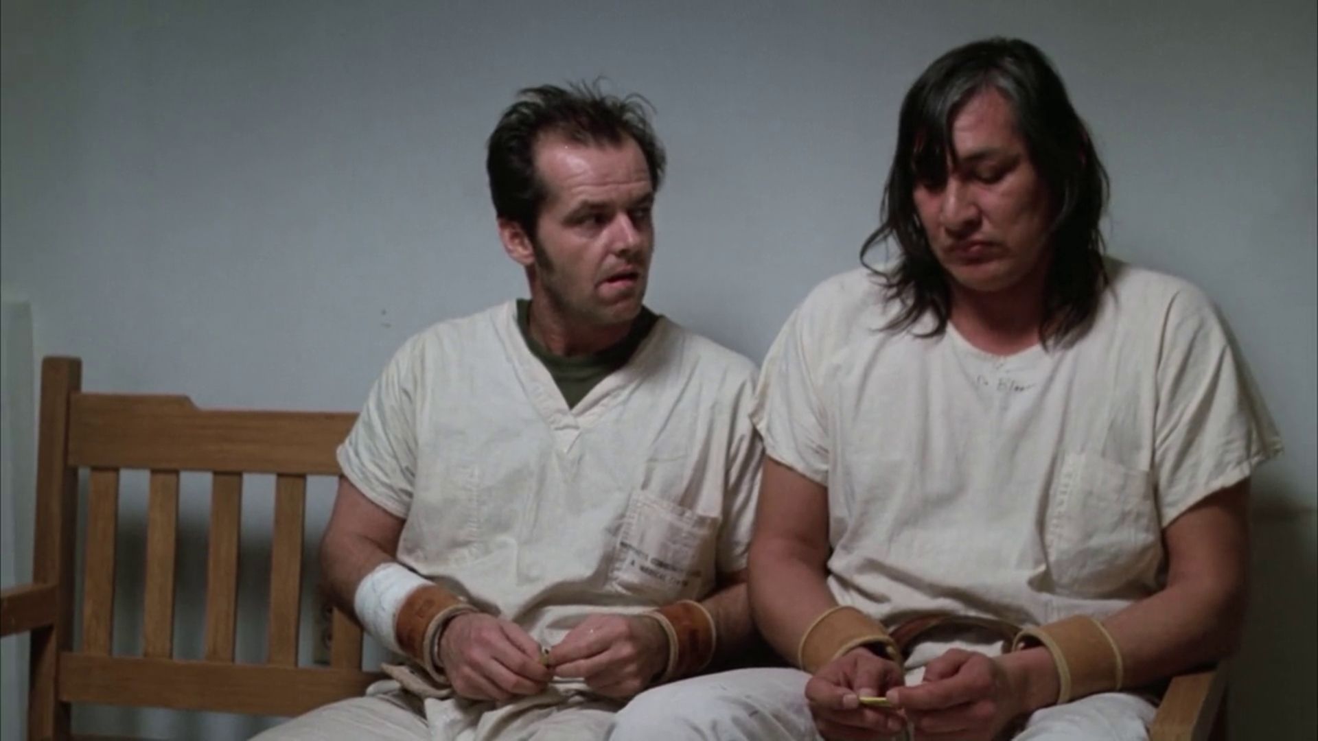McMurphy & Chief Bromden in One Flew Over the Cuckoo's Nest