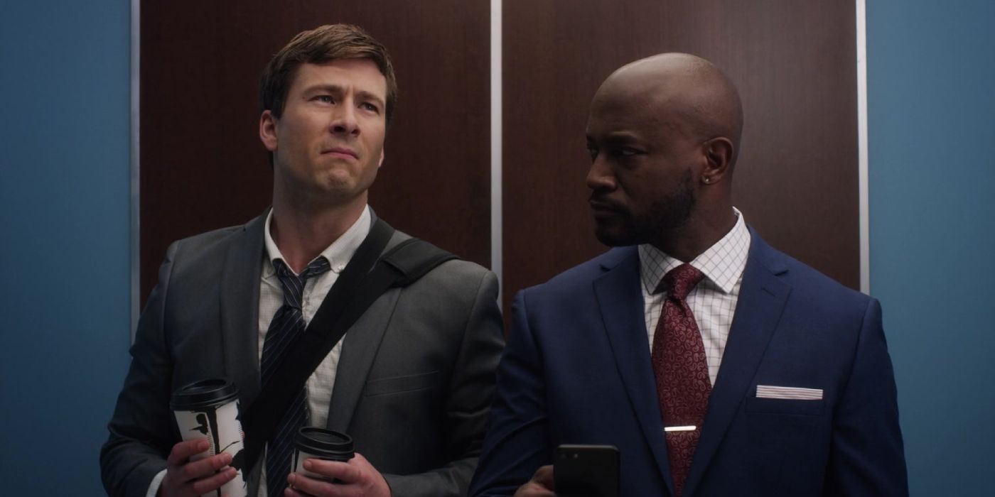 Taye Diggs Shares His Experiences with a Youthful Glen Powell