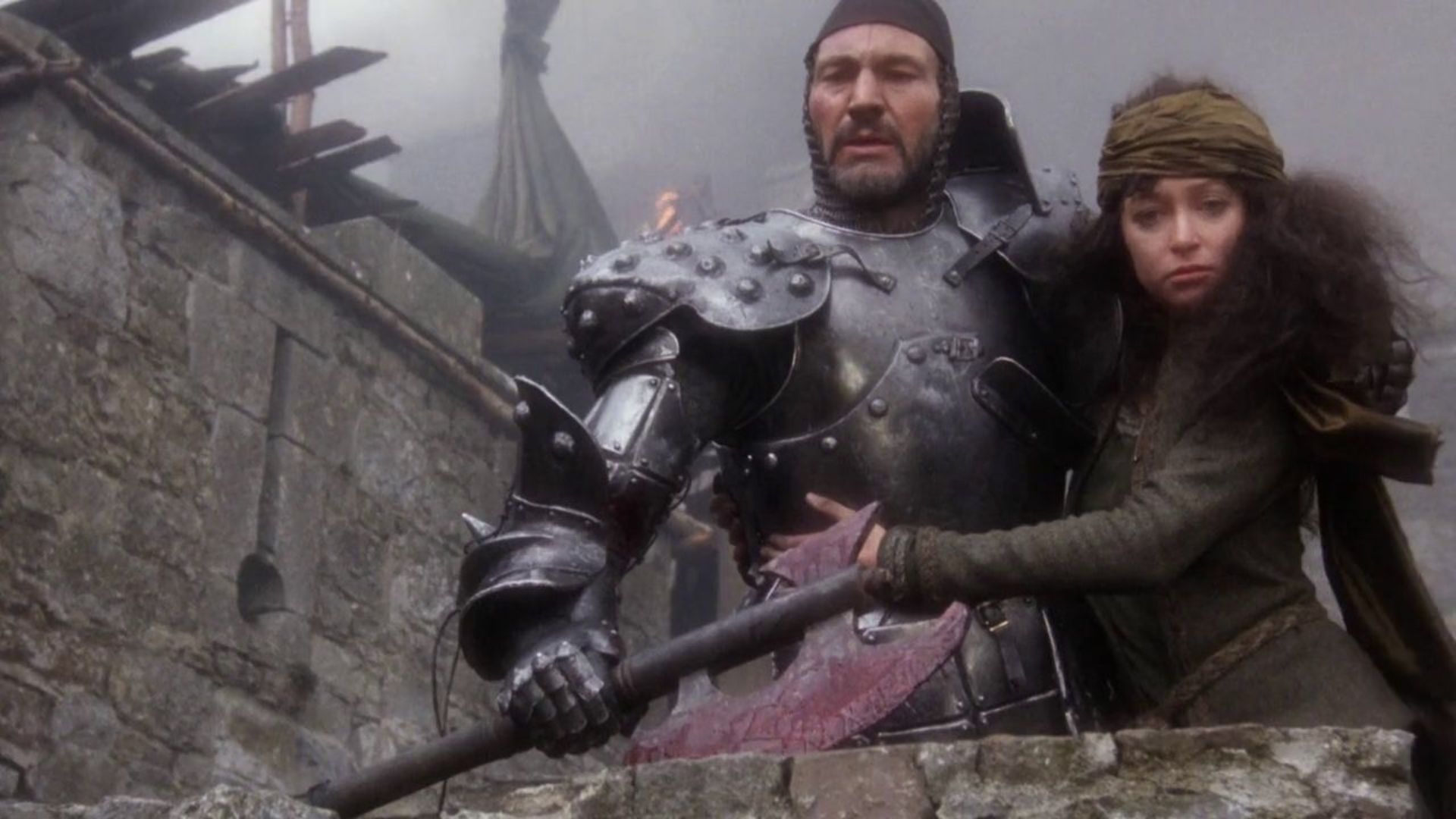 Patrick Stewart in Excalibur