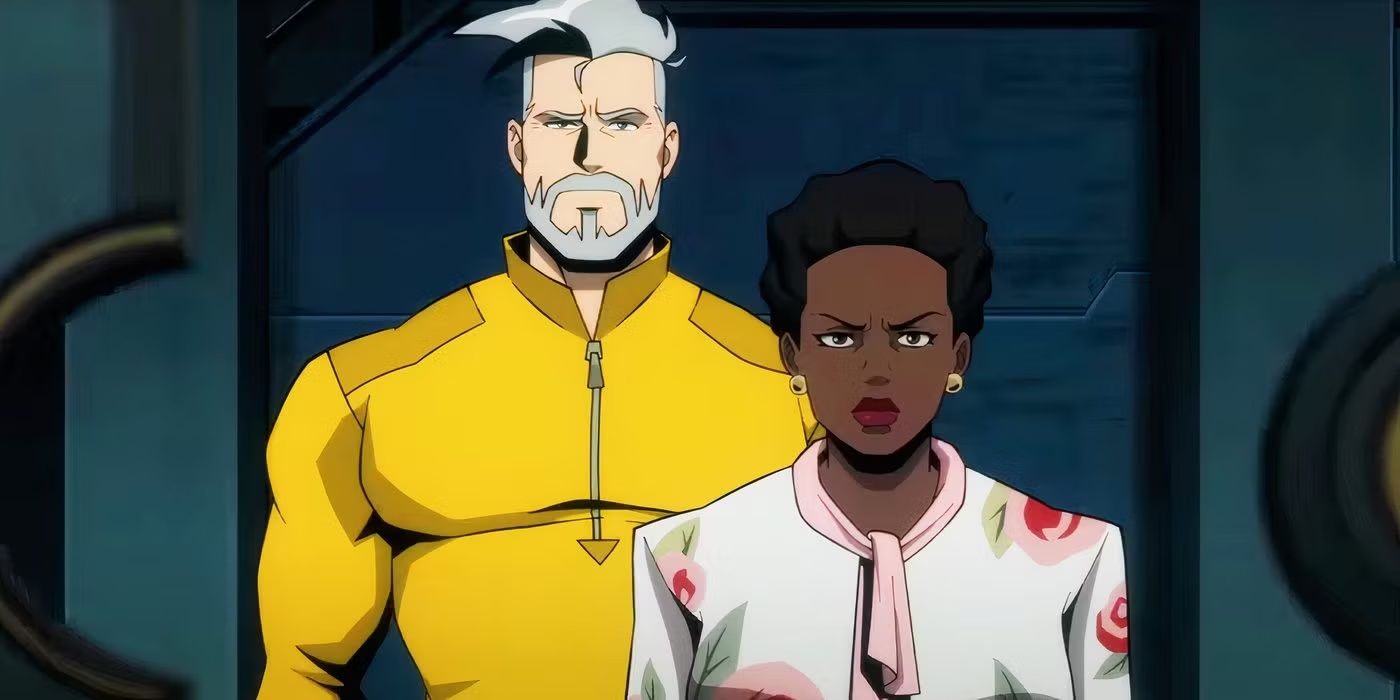 Rick Flag Sr and Amanda Waller in Creature Commandos