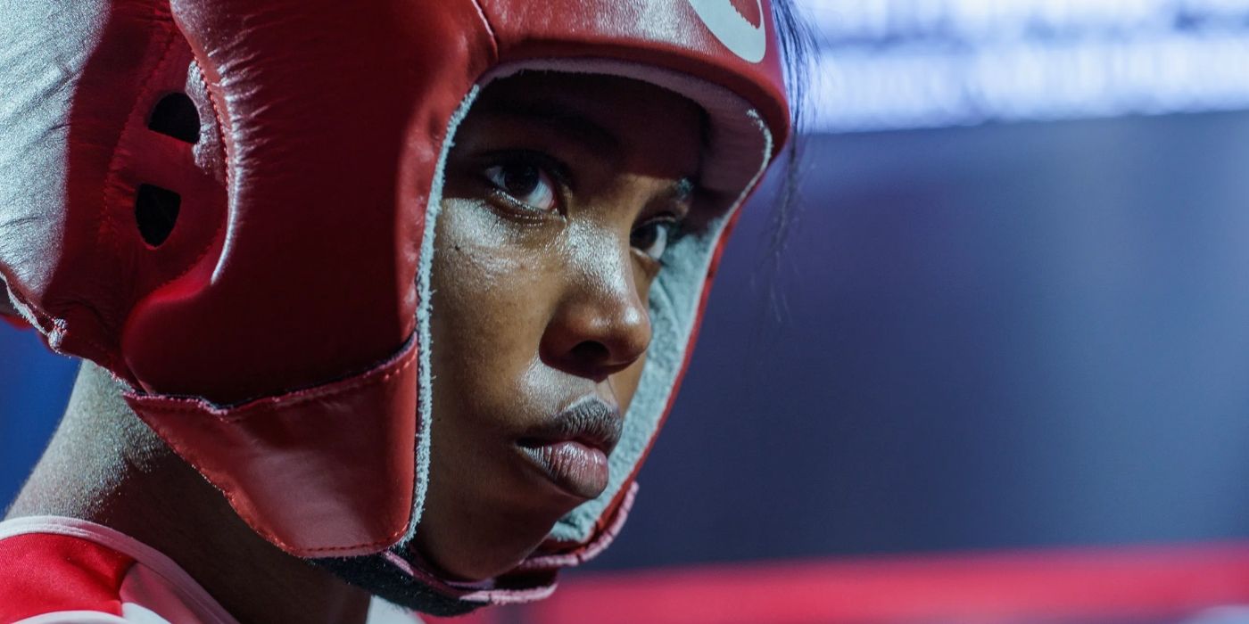 Ryan Destiny as Claressa Shields in 'The Fire Inside' 