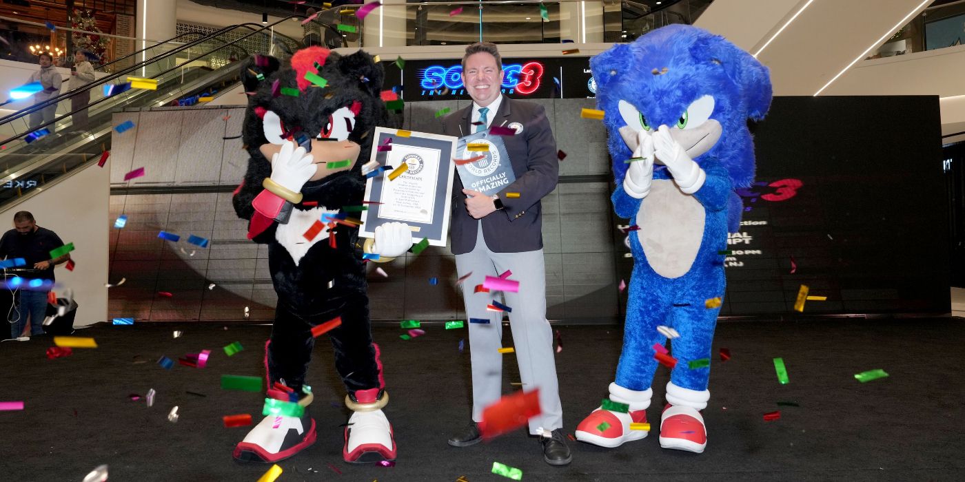 'Sonic the Hedgehog 3' Breaks an Odd World Record for Largest Shadow