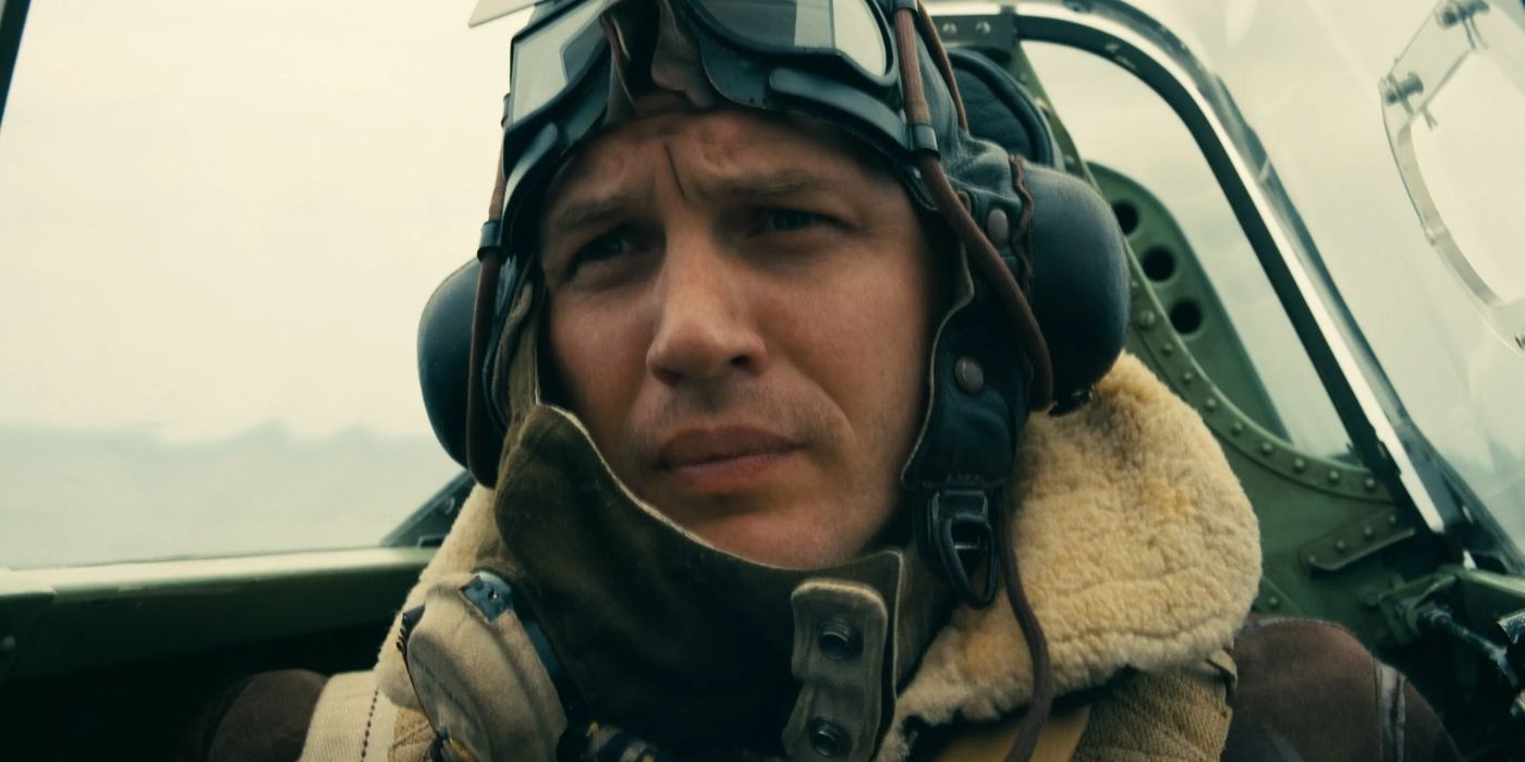 Tom Hardy in Dunkirk