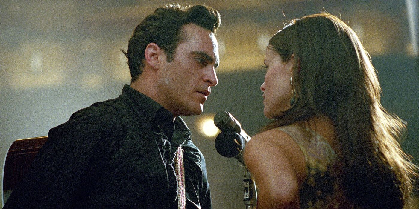 Joaquin Phoenix and Reese Witherspoon in Walk the Line