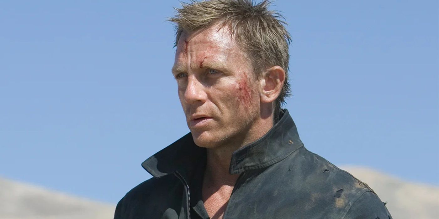 Daniel Craig as James Bond in Quantum of Solace.