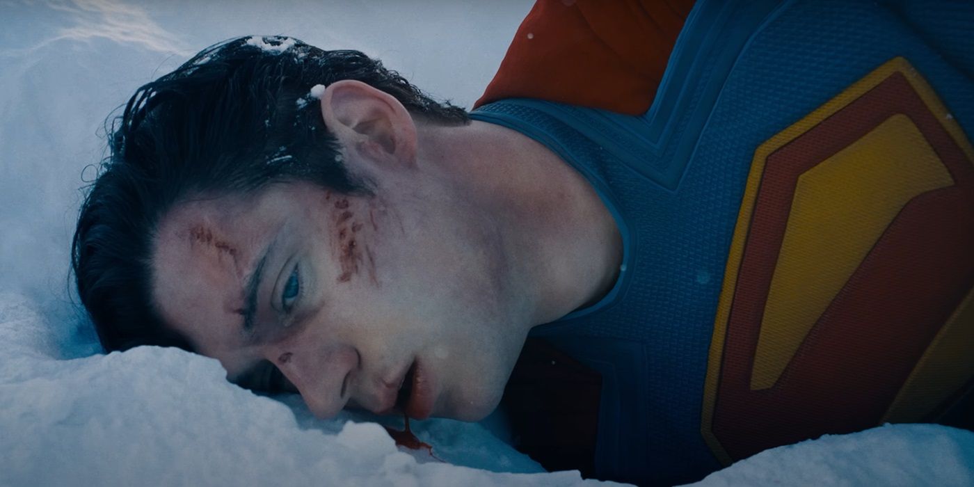 David Corenswet in Superman.