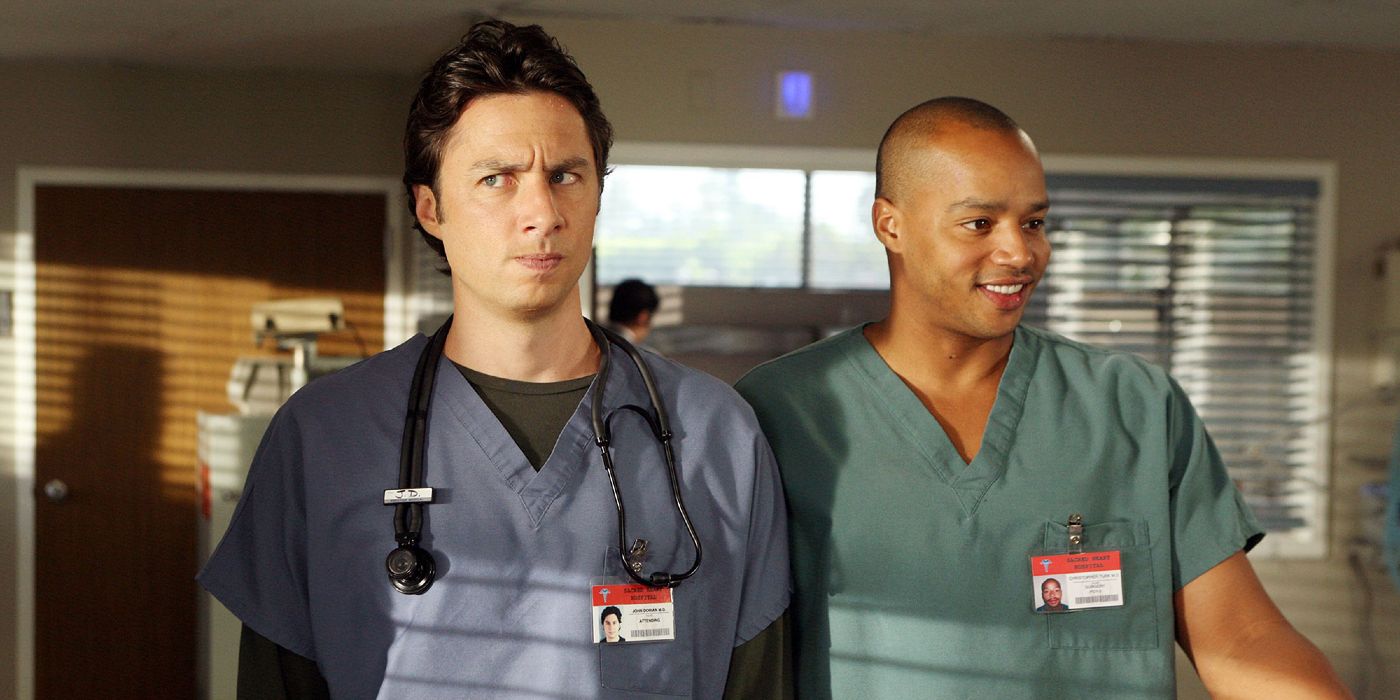 Zach Braff Donald Faison Scrubs