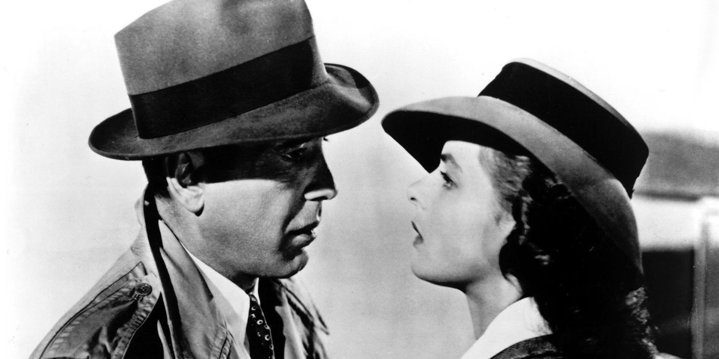 Humphrey Bogart Ingrid Bergman in 'Casablanca'