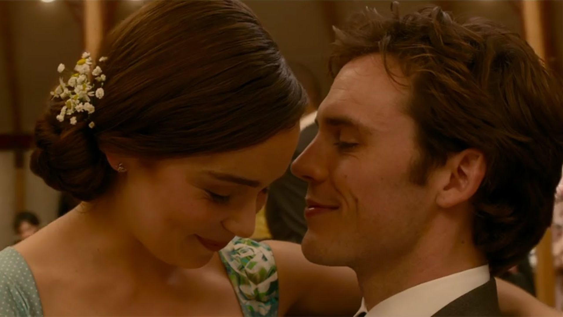 A couple share a moment in Me Before You