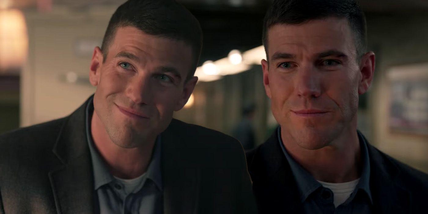 Austin Stowell as Gibbs in an edited image of NCIS: Origins