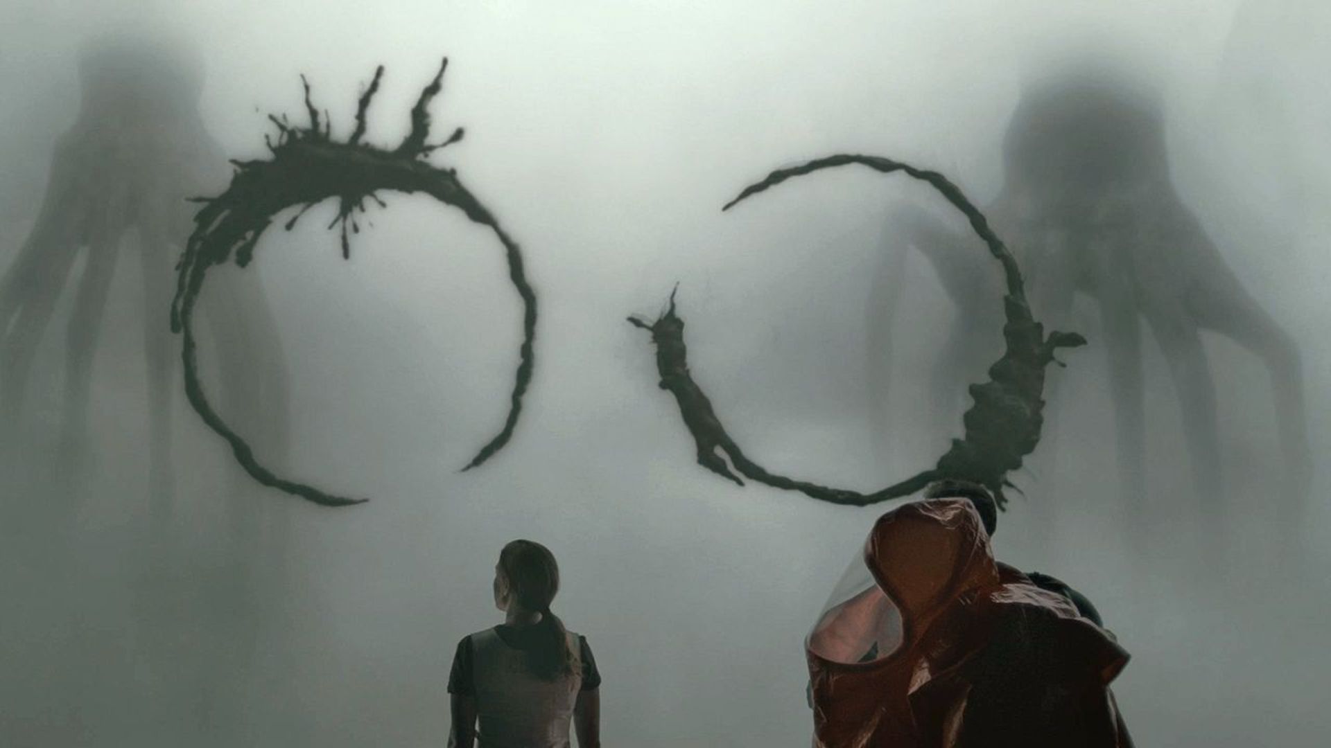 Louise examines symbols in Arrival