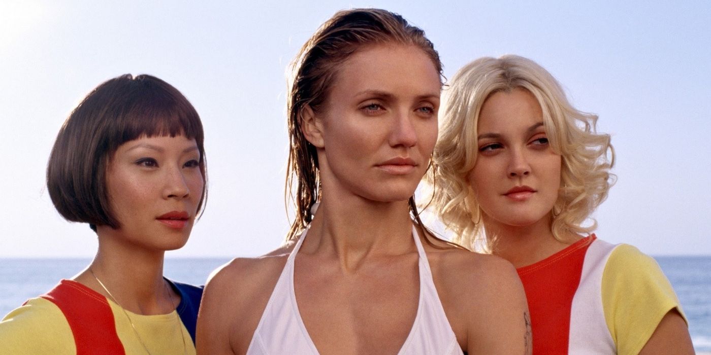 Cameron Diaz, Lucy Liu and Drew Barrymore Charlie's Angels 