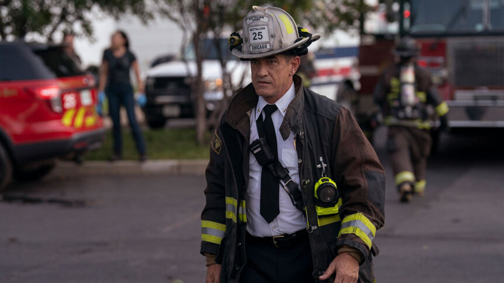 Dom walks alone in Chicago Fire