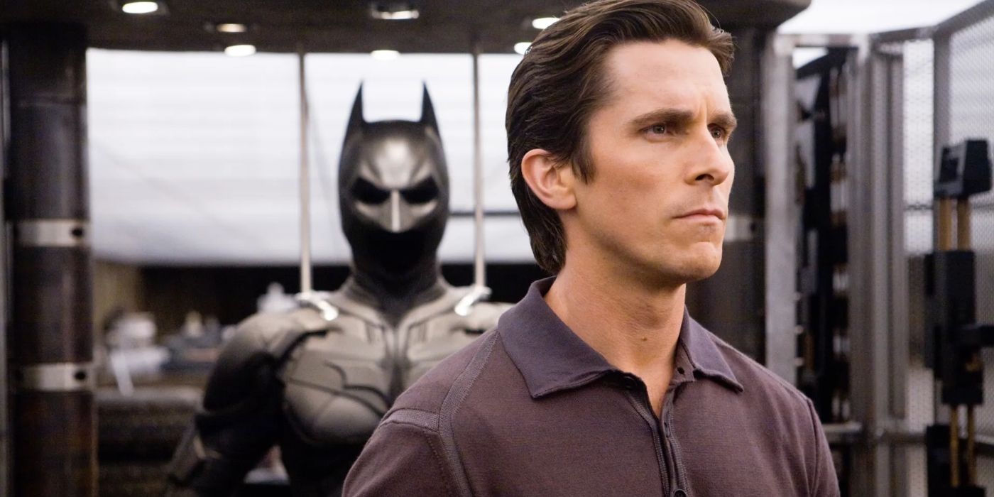 Christian Bale as Bruce Wayne/Batman in Christopher Nolan's The Dark Knight