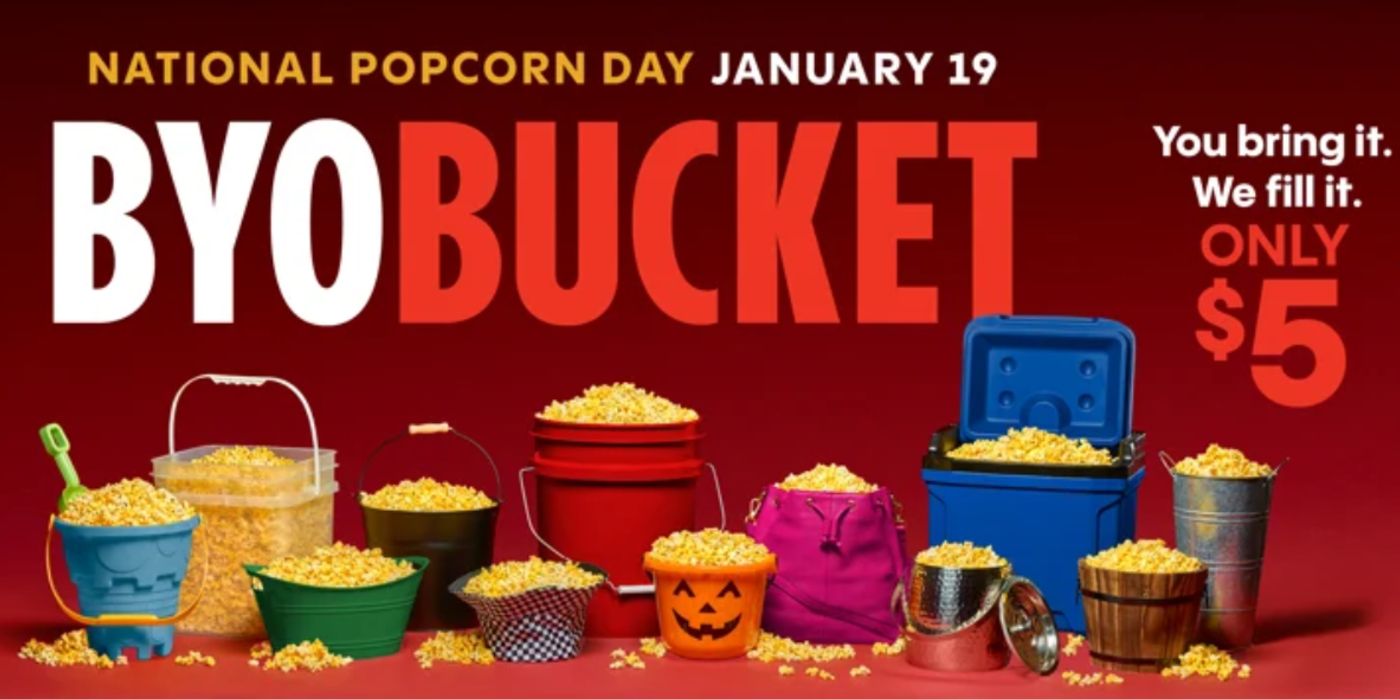 Cinemark National Popcorn Day