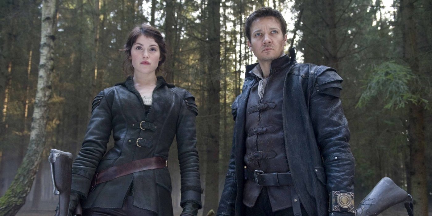 Gemma Arterton and Jeremy Renner in 'Hansel & Gretel: Witch Hunters'