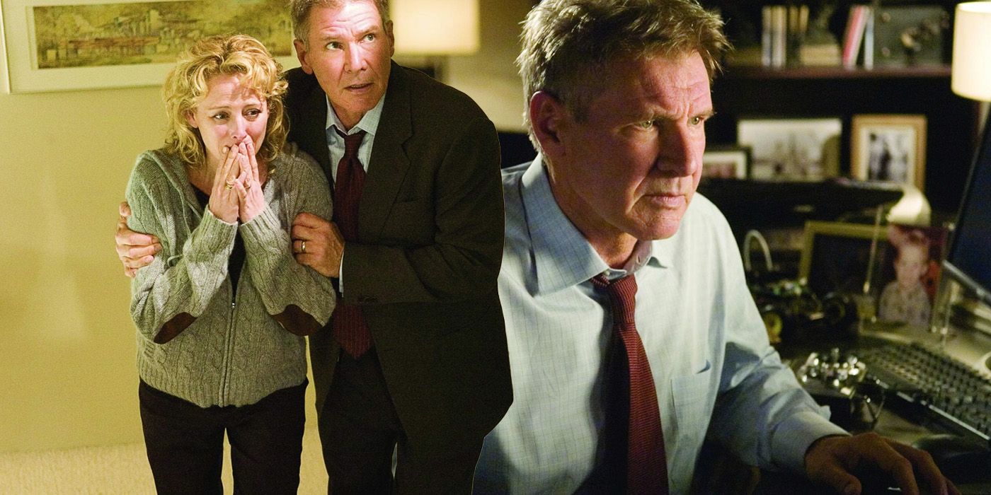 a custom image of Harrison Ford and Virginia Madsen in Firewall (2006)