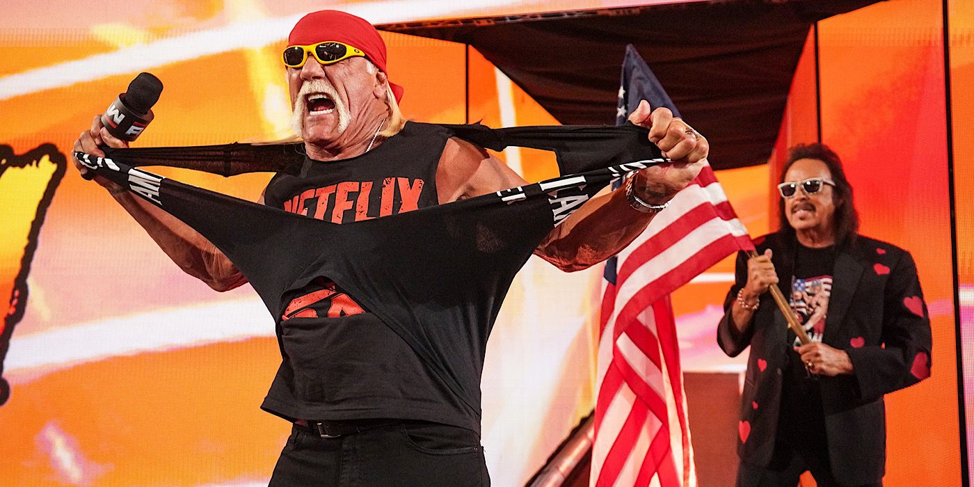 Hulk Hogan Booed While Appearing on WWE Raw on Netflix