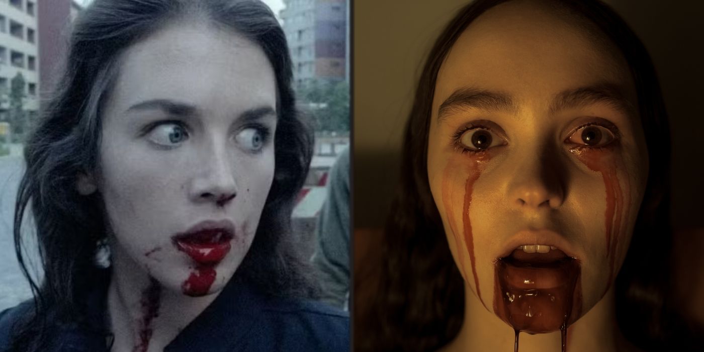 Isabelle Adjani in 'Possession' and Lily-Rose Depp in 'Nosferatu'