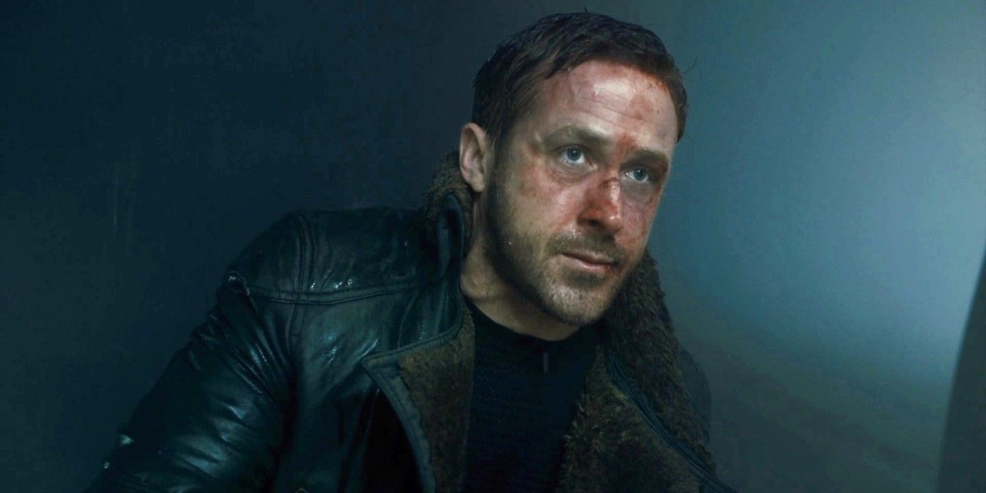 Ryan Gosling beaten and bruised in Blade Runner 2049.