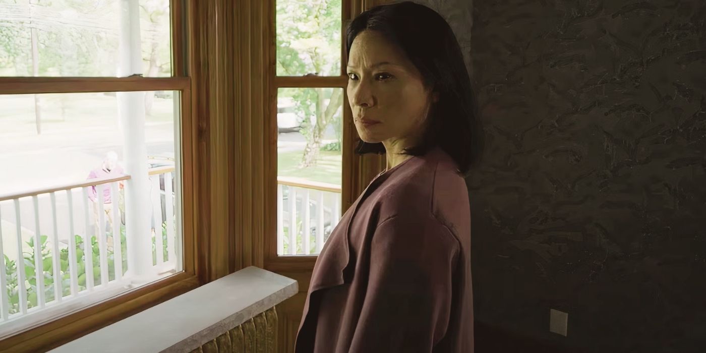 Lucy Liu as Rebecca Payne in 'Presence' (2025)