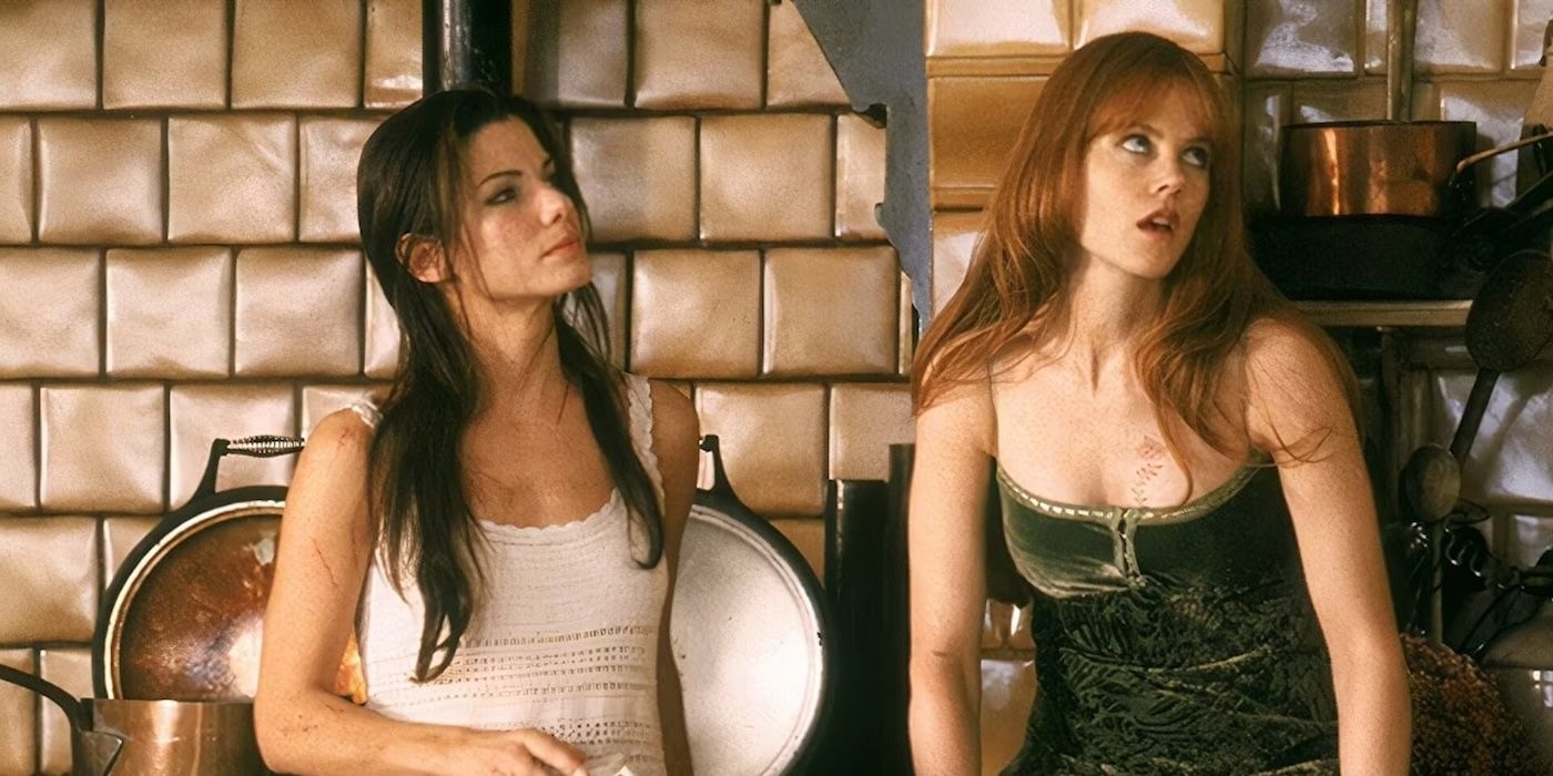 Sandra Bullock and Nicole Kidman in Practical Magic