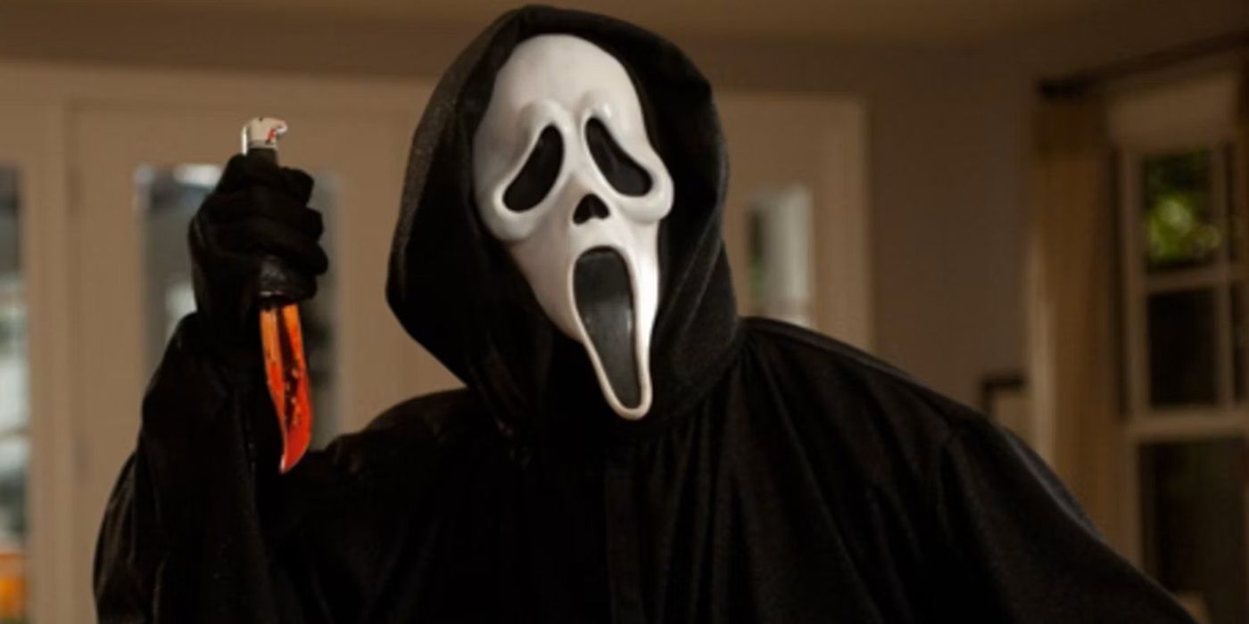 Ghostface in the first Scream