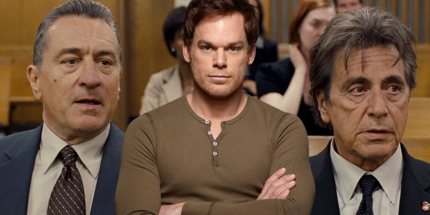 Robert De Niro and Al Pacino in 'Righteous Kill', Michael C. Hall in 'Dexter'