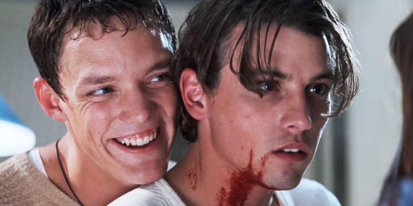 Matthew Lillard and Skeet Ulrich in Scream 1996