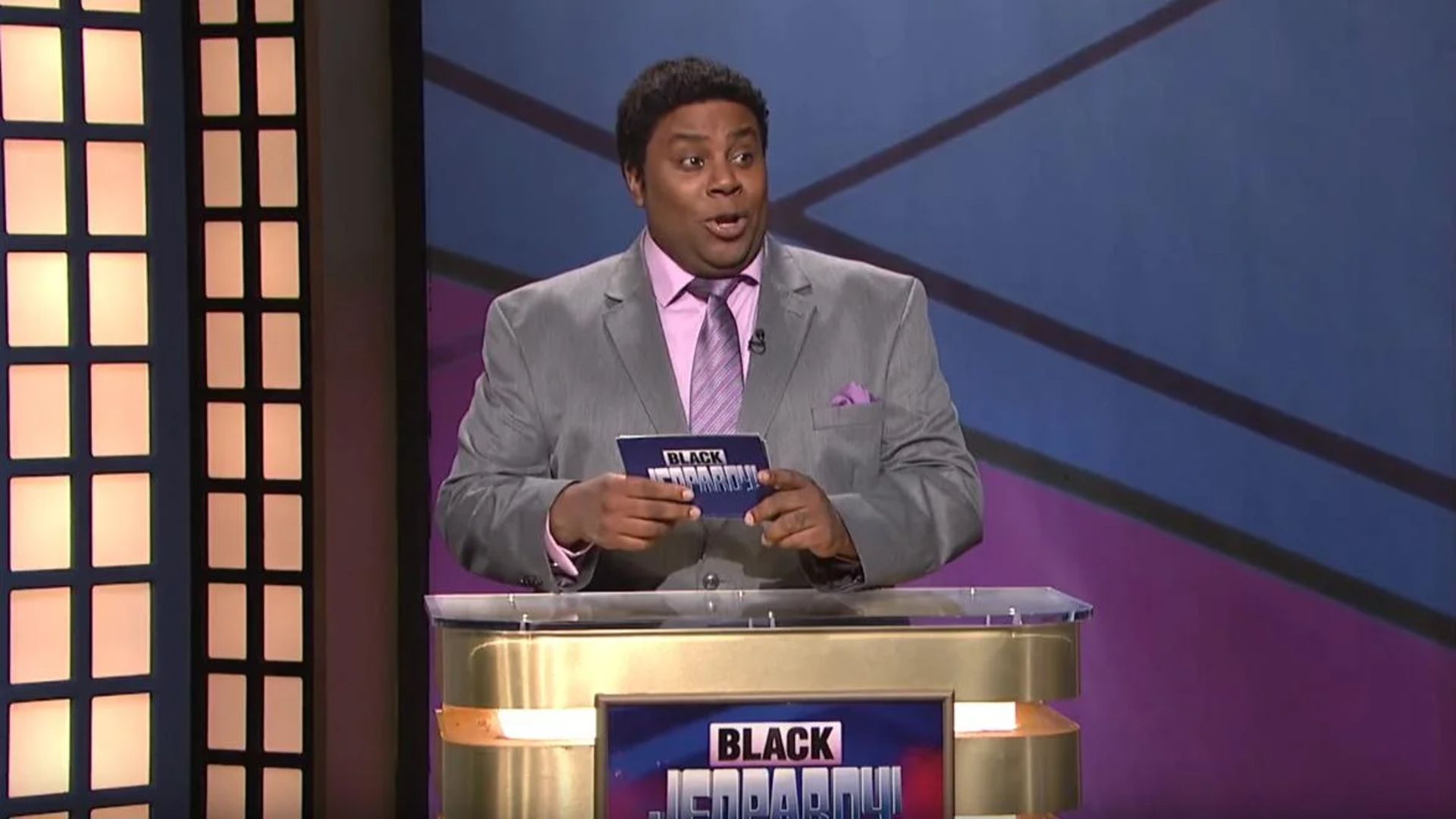 Kenan Thompson hosts Black Jeopardy on SNL