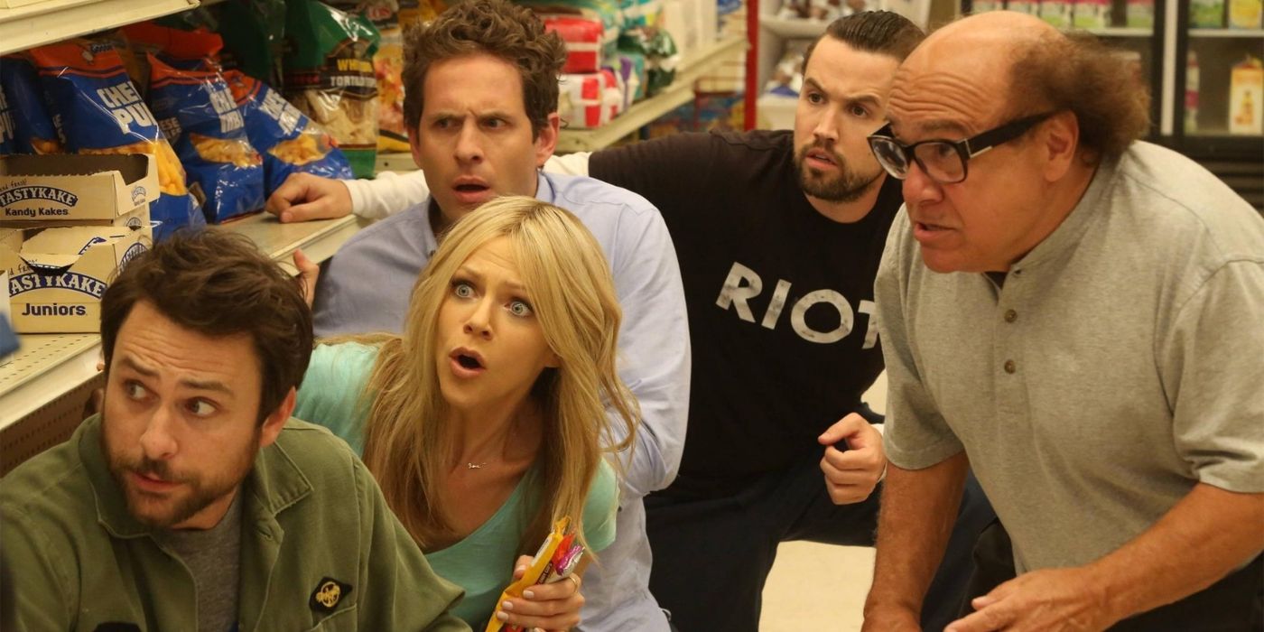 The cast of It's Always Sunny in Philadelphia