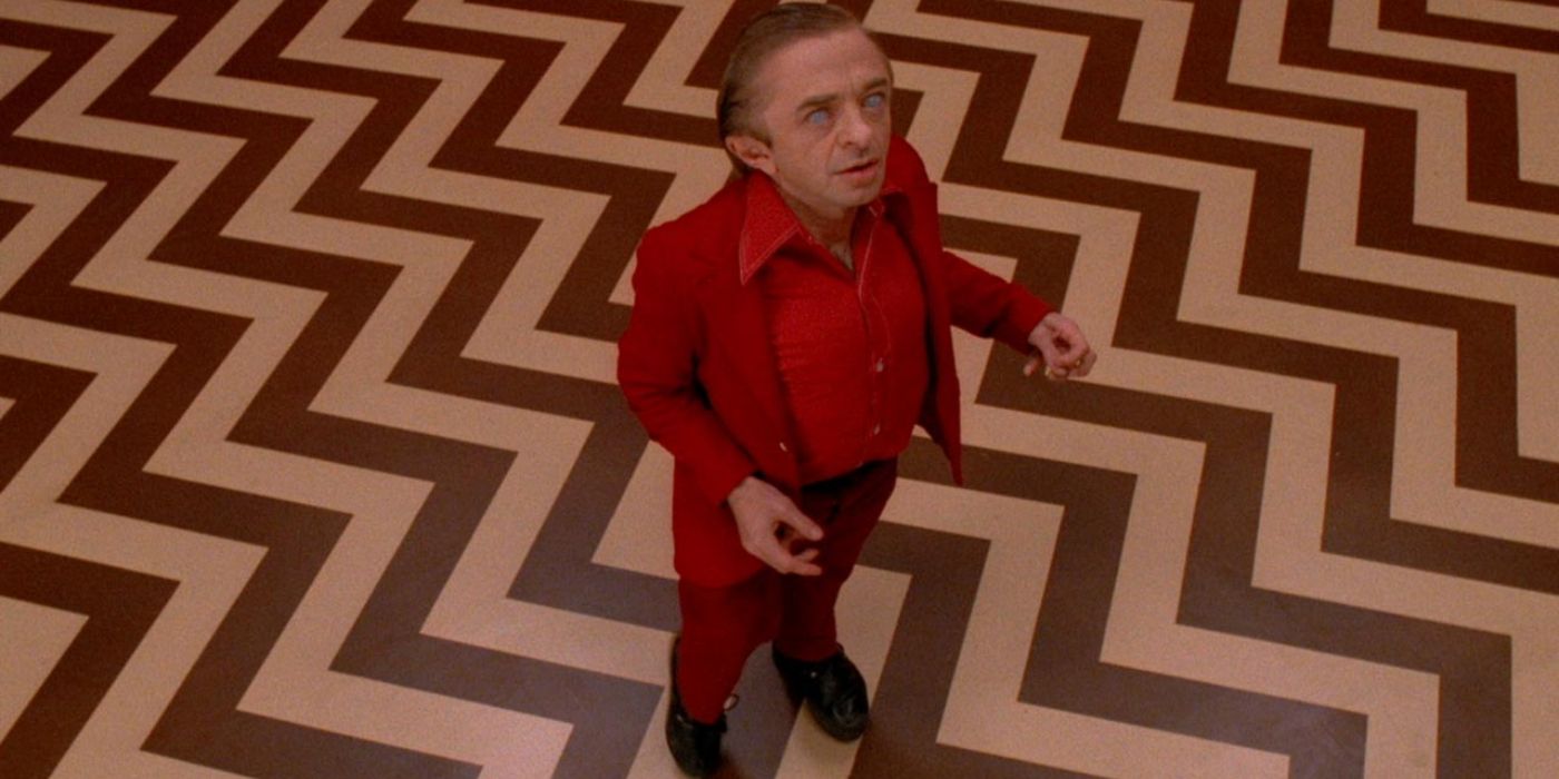 The Man from Another Place dancing in Twin Peaks