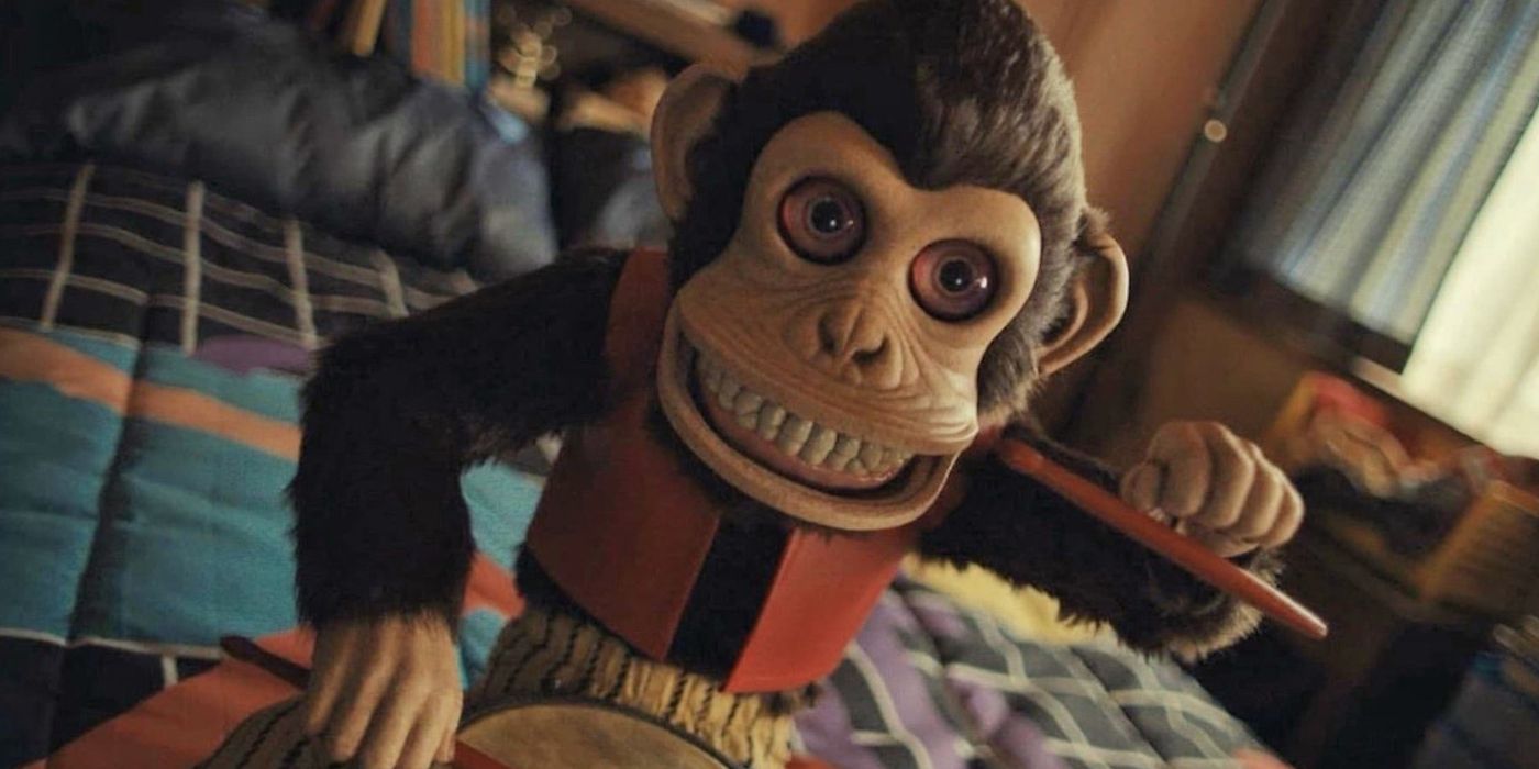 A toy monkey in The Monkey