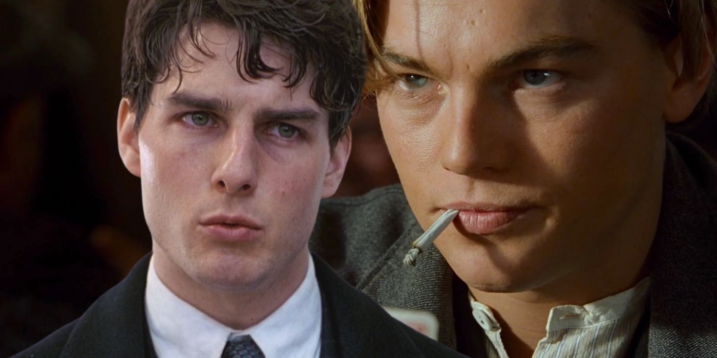 Tom Cruise in 'The Firm' and Leonardo DiCaprio in 'Titanic'