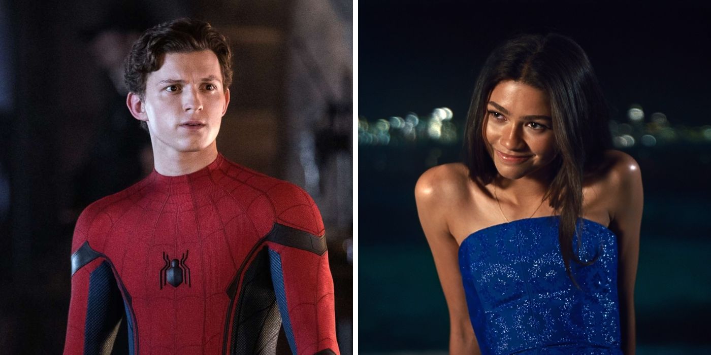 Tom Holland in Spider-Man: No Way Home; Zendaya in Challengers