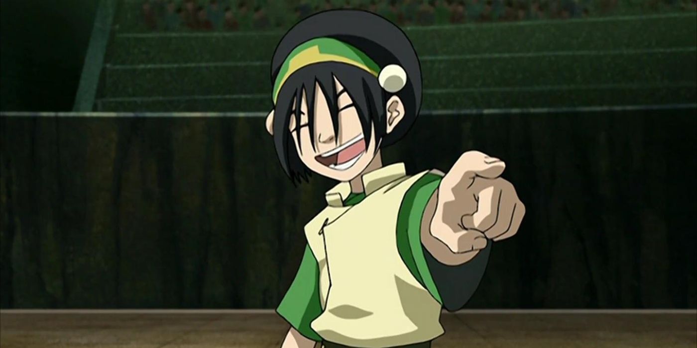 Toph Beifong in Avatar The Last Airbender