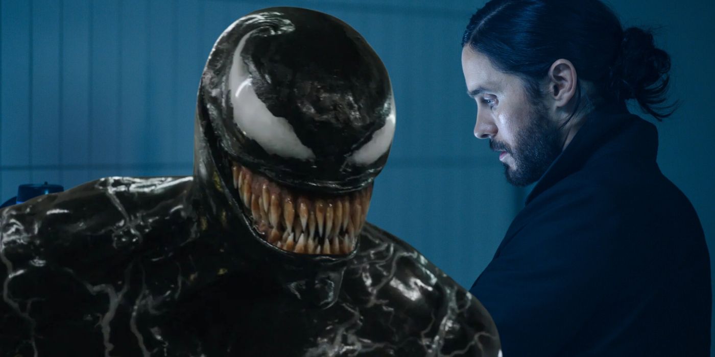 Venom and Jared Leto in 'Morbius'