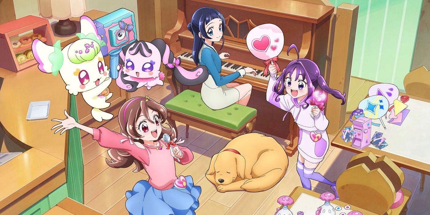 You and Idol Precure anime poster