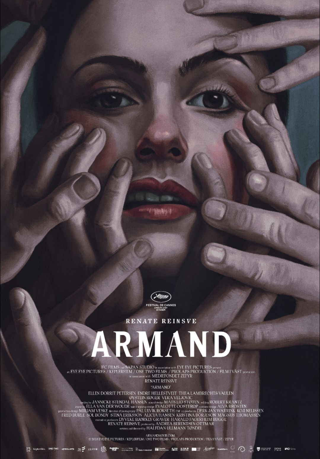 Armand movie poster with Renate Reinsve