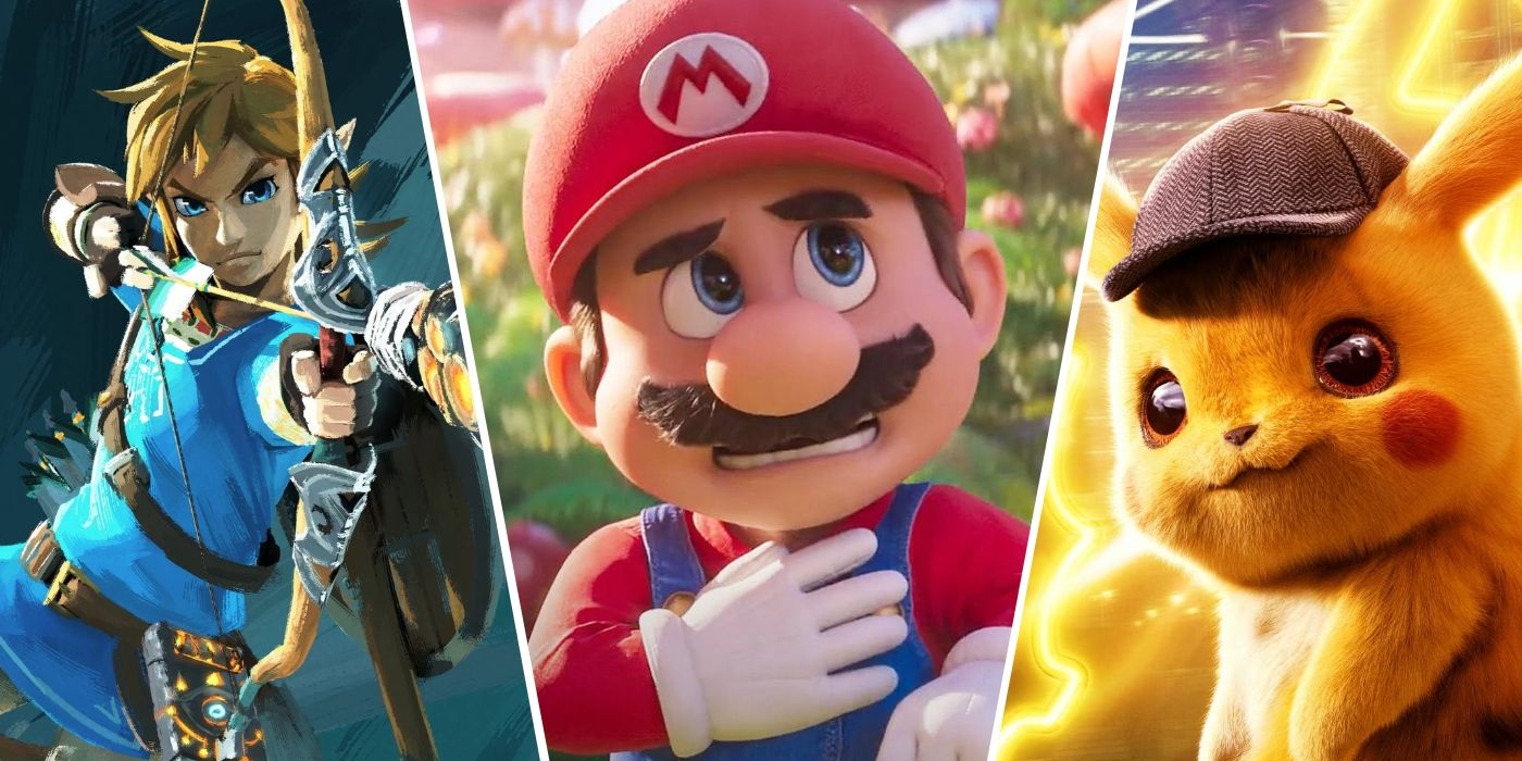 Breath of the Wild, The Super Mario Bros. Movie, Detective Pikachu