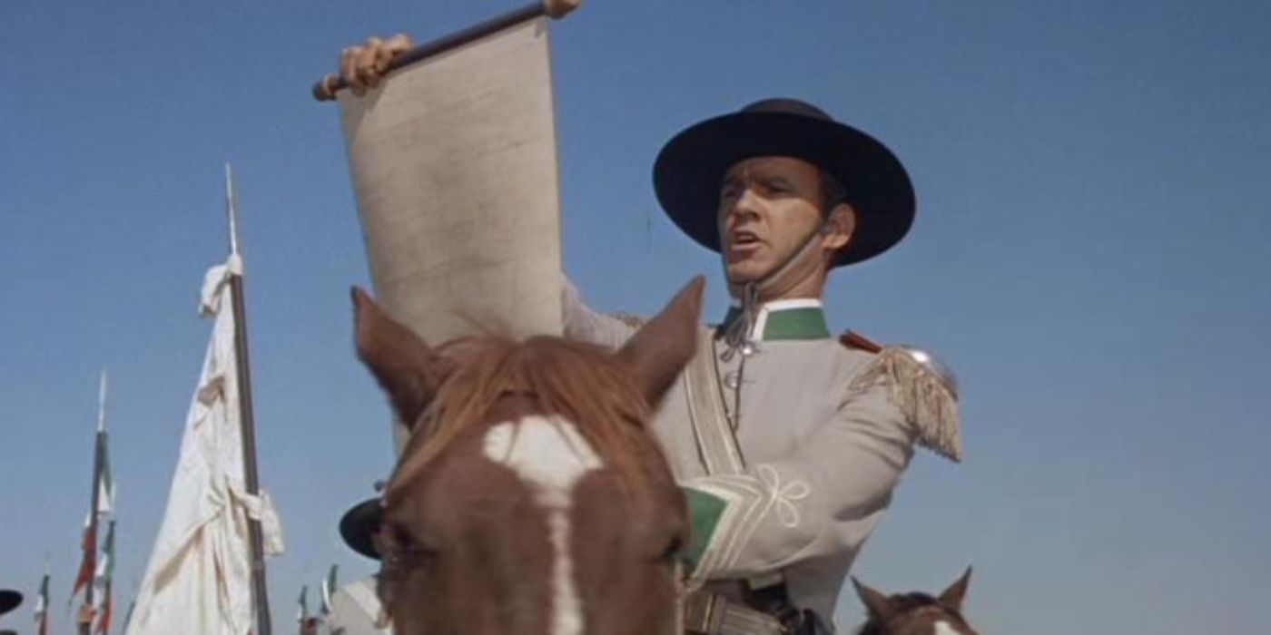 Carlos Arruza as Lt. Reyes in The Alamo (1960)