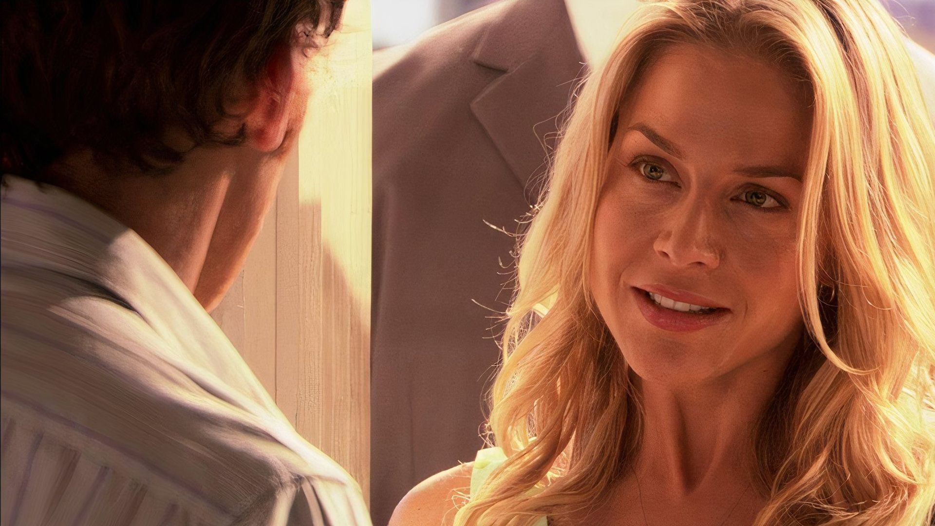 Rita smiling at Dexter.